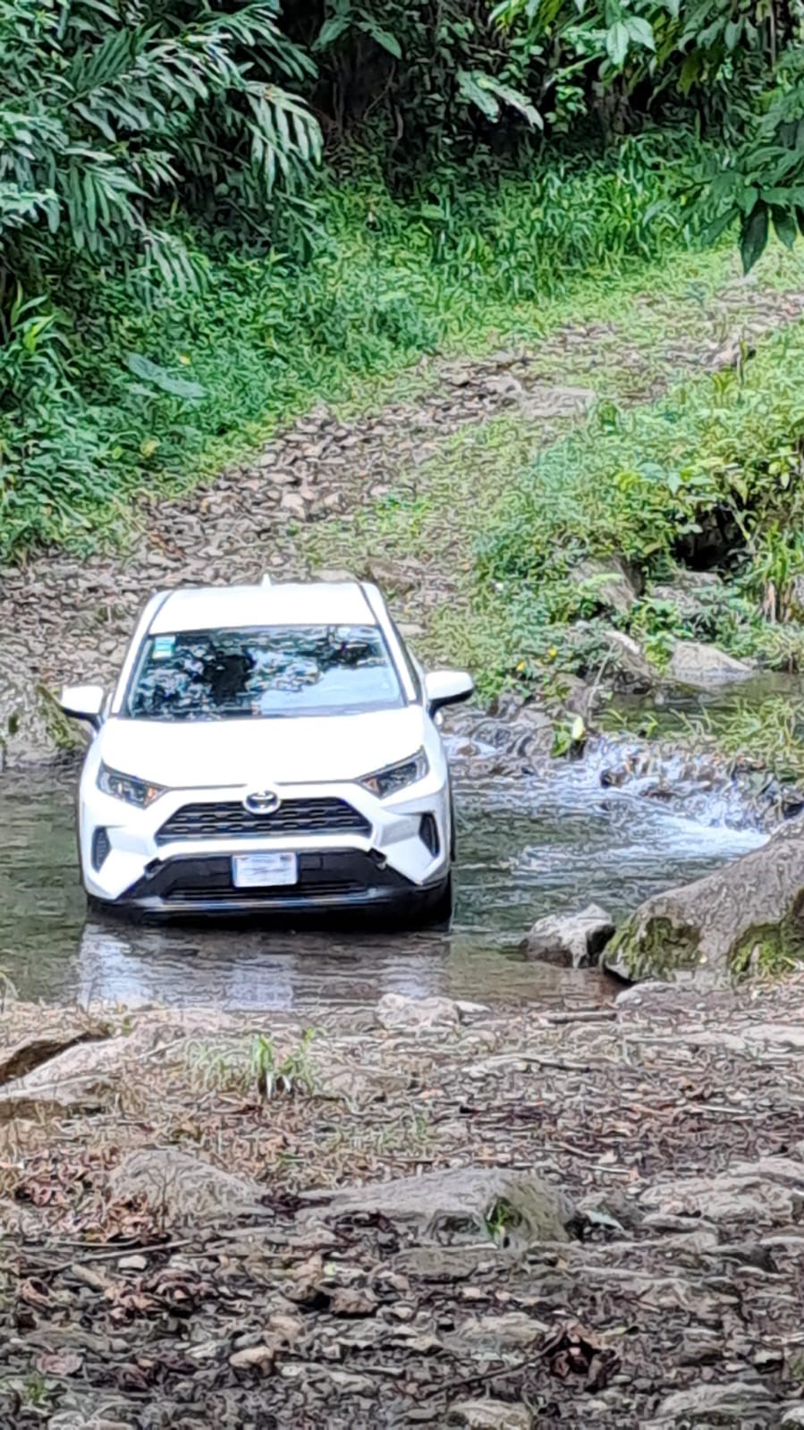 costa rica, passage à gué, 4X4